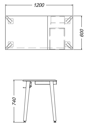 Dimensões da mesa para home office